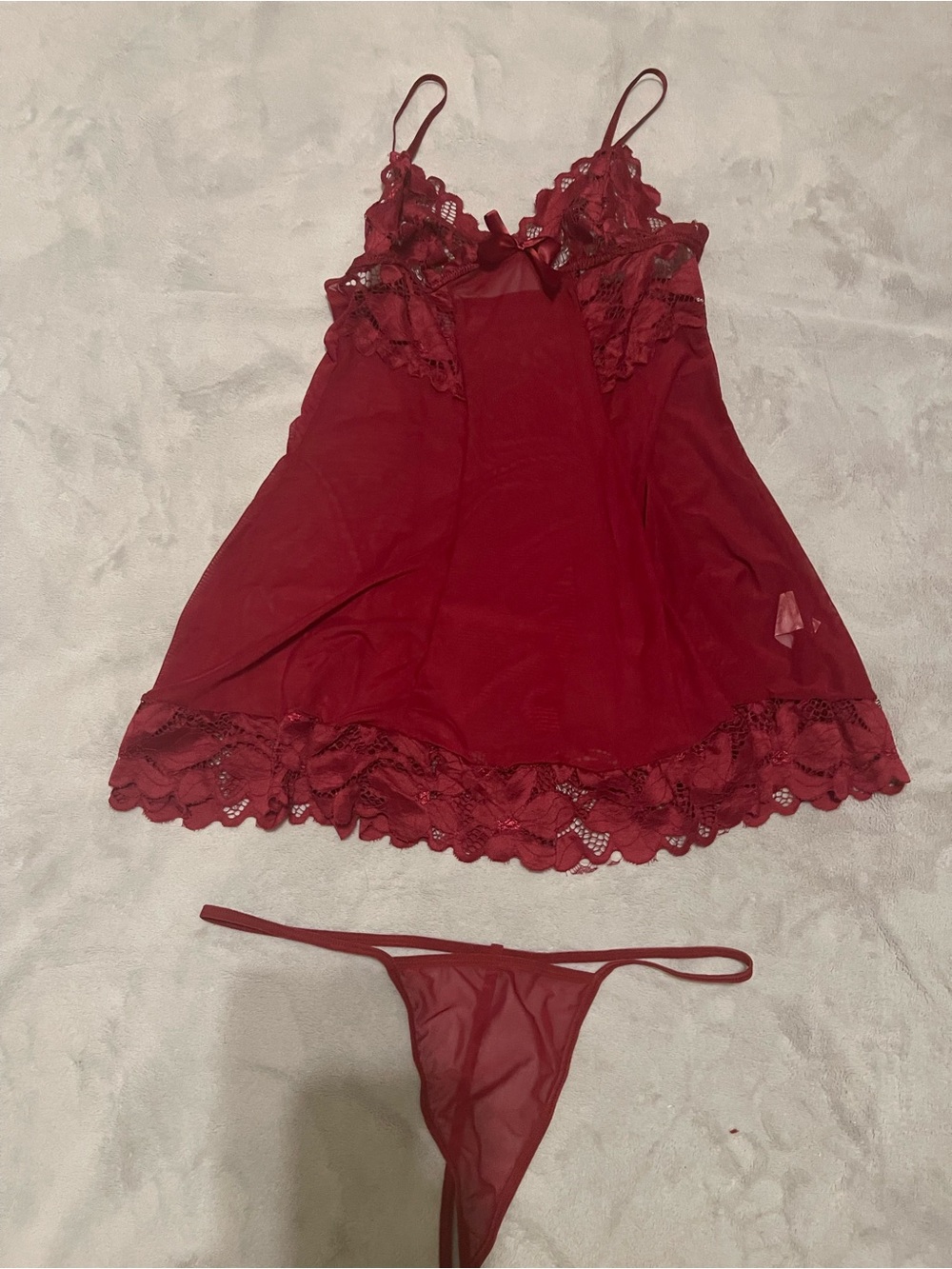 Size large intimates set